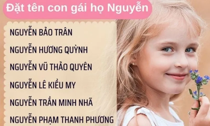 Những tên con gái mệnh Kim ý nghĩa và gợi ý đặt tên