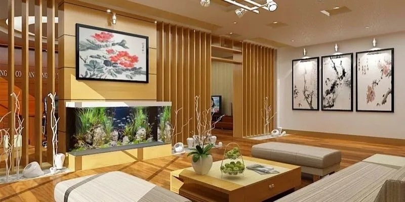 Ý nghĩa bể cá phong thủy mệnh kim